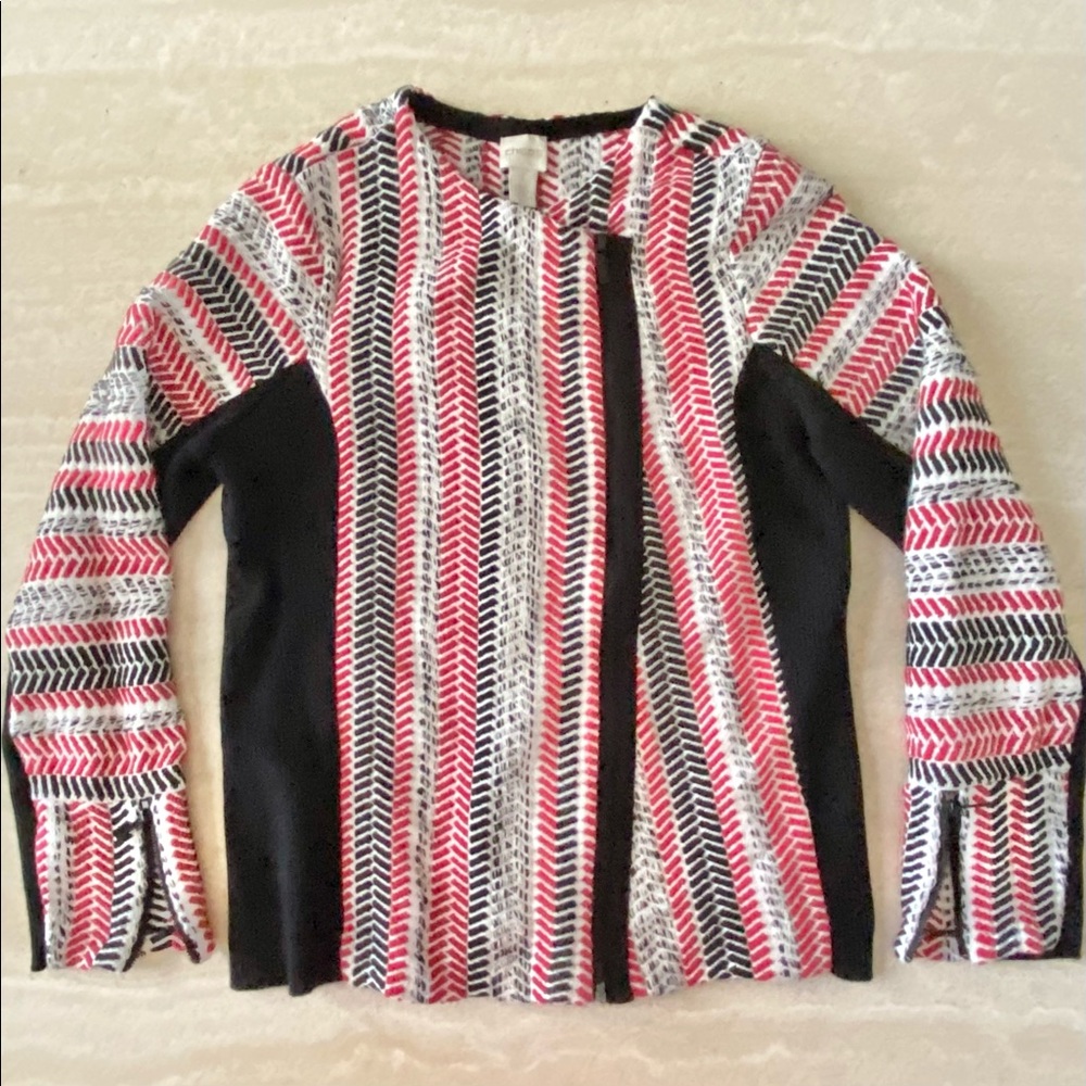 🌹HOST PICK🌹 Chico’s Sofia Moto Cardigan - Picture 6 of 14